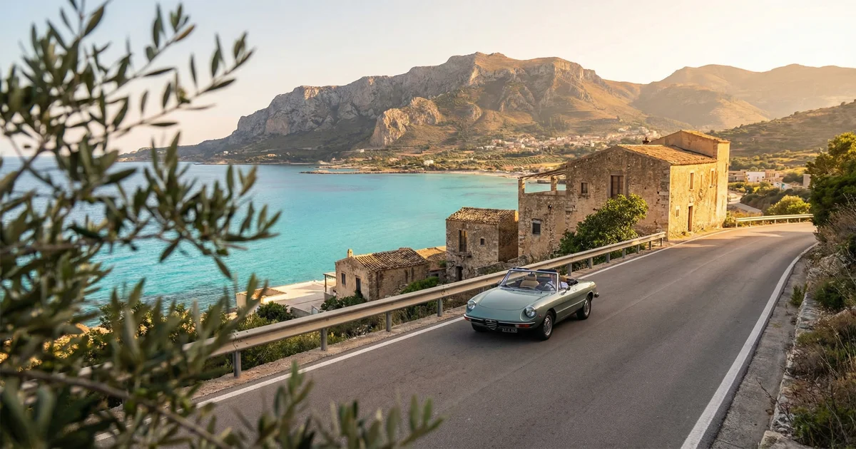 Sicílie autem: 14denní okruh po největším ostrově Středomoří - Sicílie autem