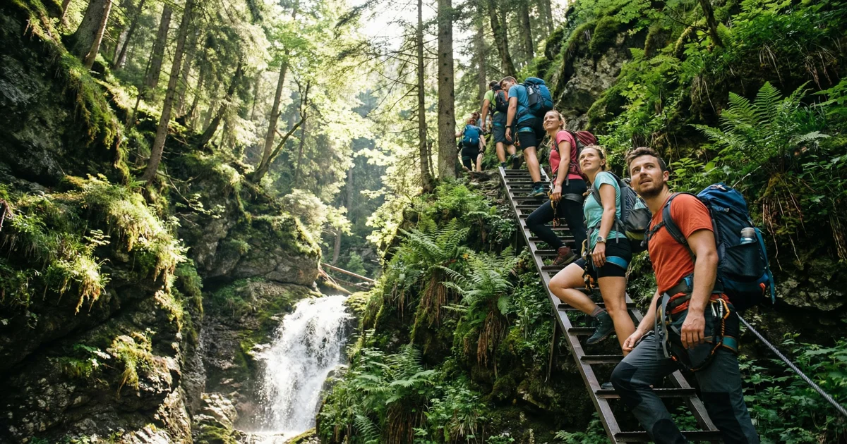 Slovenský ráj: Adrenalinová turistika po žebřících - Slovenský ráj