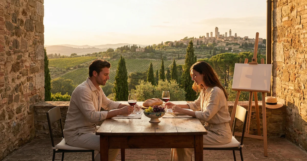 Toskánsko: Itinerář pro milovníky vína, umění a venkova - Toskánsko itinerář