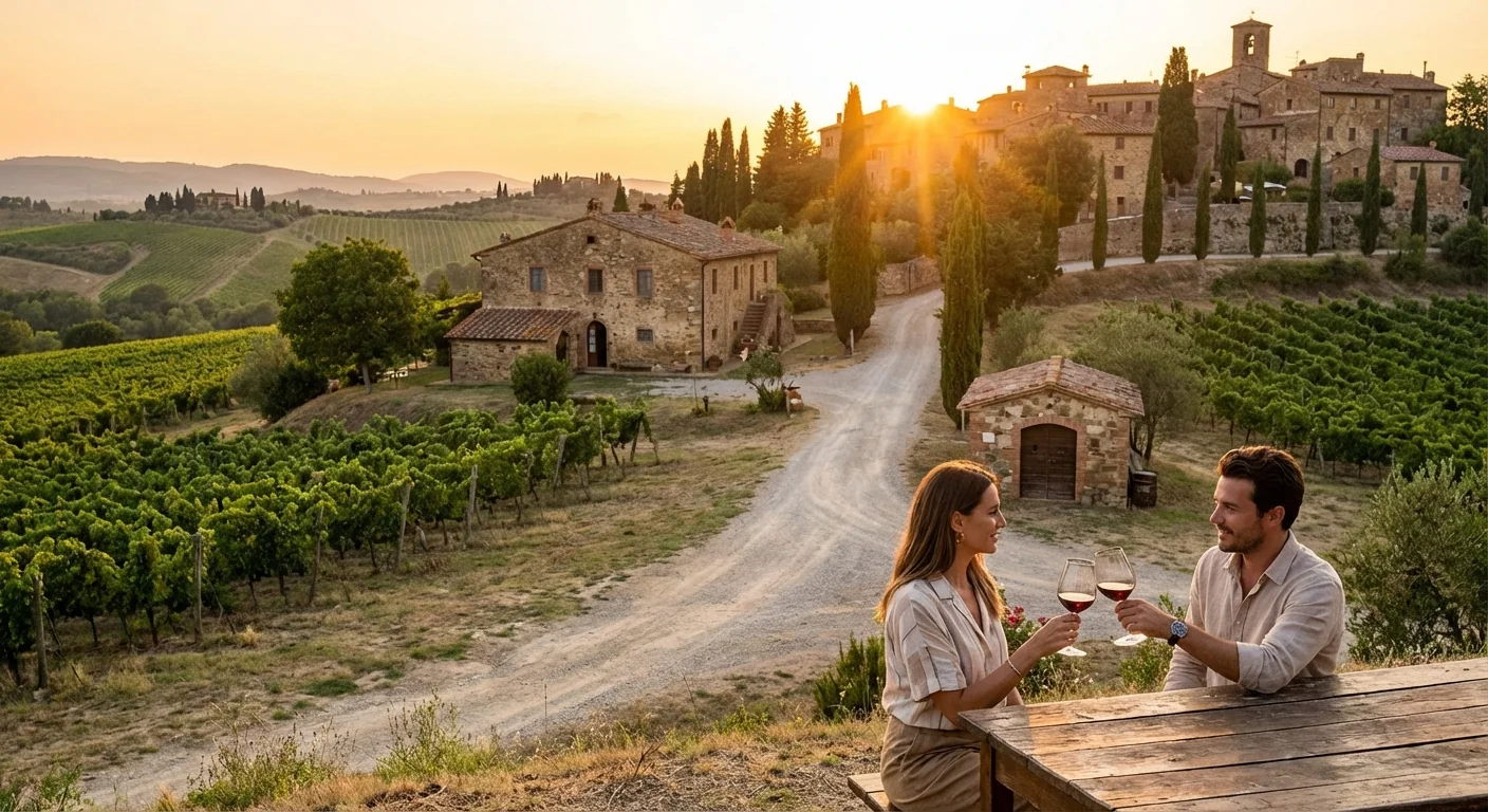 Toskánsko: Itinerář pro milovníky vína, umění a venkova
