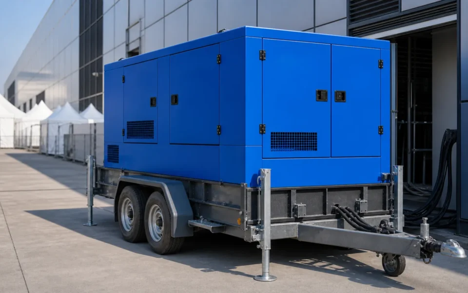 Veletrh a výstaviště: jak zajistit proud pro stovky vystavovatelů – mobilní elektrocentrála Valeon