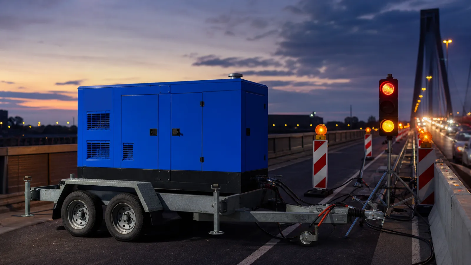 Zimní středisko a lanovky: velký výkon pro zasněžování a vleky – mobilní elektrocentrála Valeon