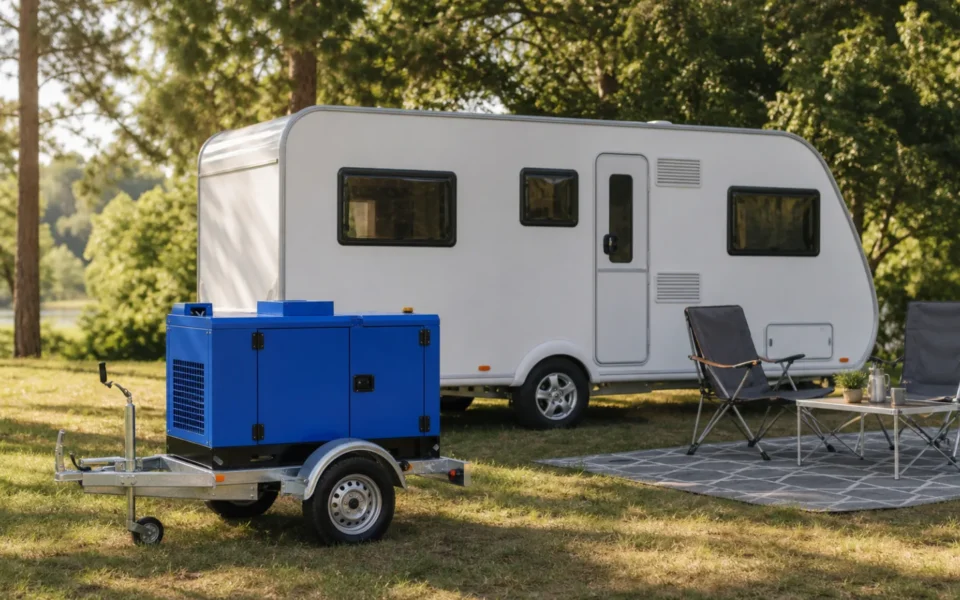 Karavan a kemp bez elektriky: kdy stačí powerstanice a kdy půjčit centrálu – mobilní elektrocentrála Valeon